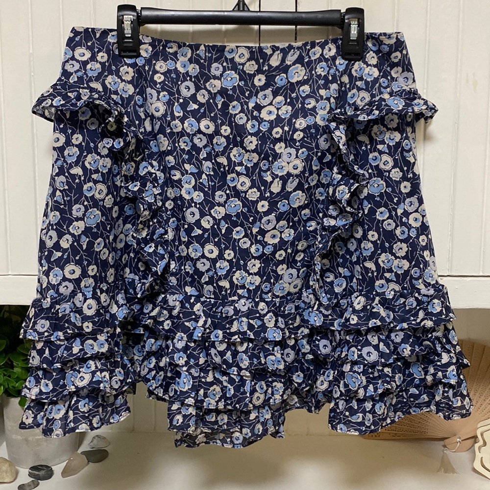 Eva Mendes Ruffle Mini Skirt - New York & Co. / 12